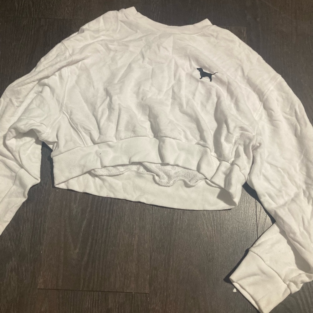 long sleeve shirt from store: pink- Victoria secret